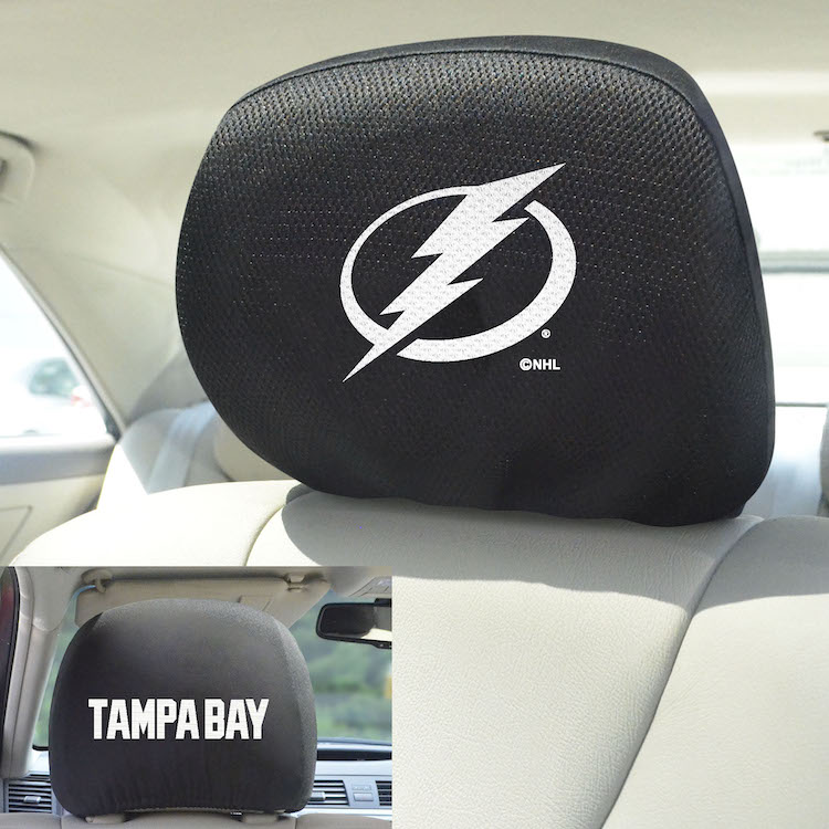 Tampa Bay Lightning Head Rest Covers