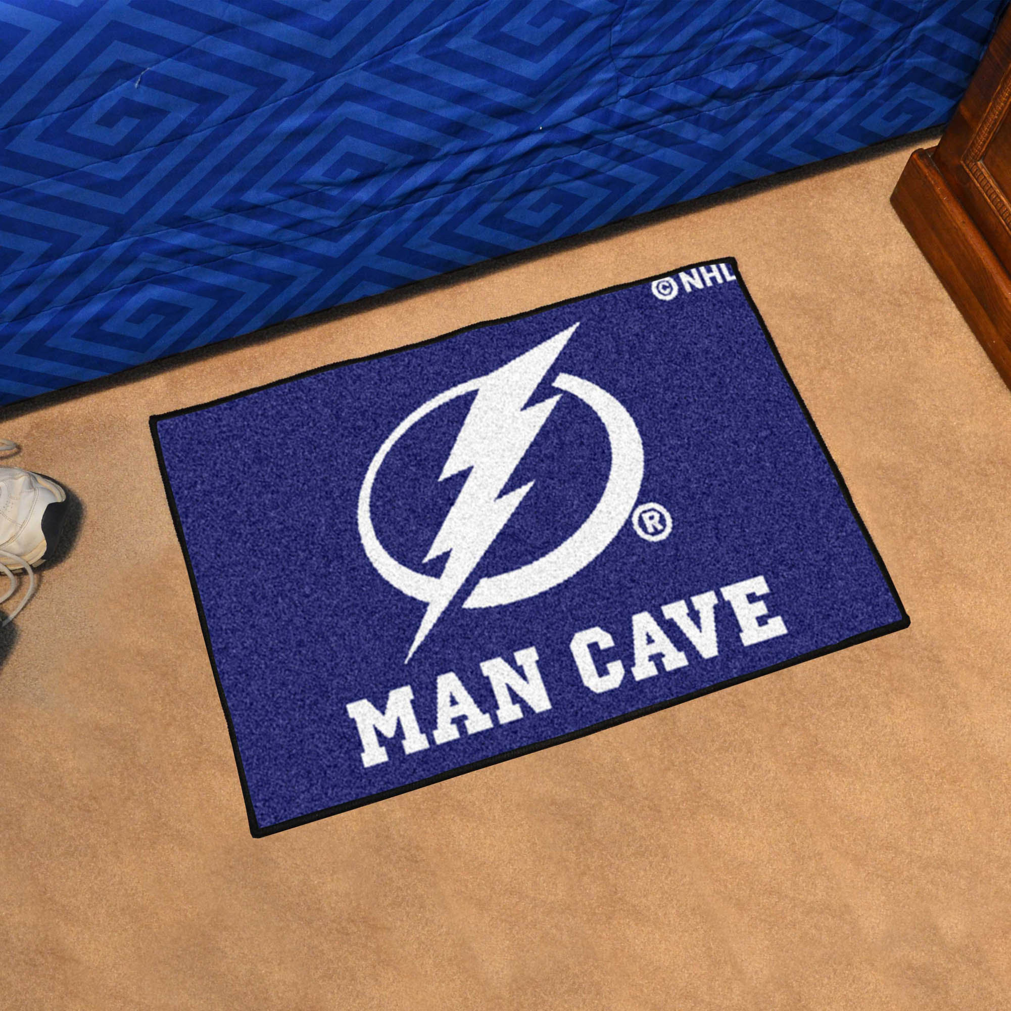 Tampa Bay Lightning MAN CAVE 20 x 30 STARTER Floor Mat