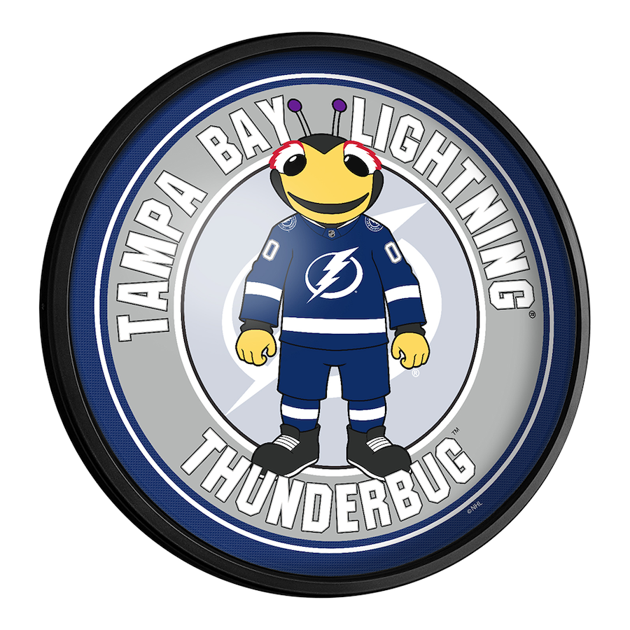 Tampa Bay Lightning MASCOT Slimline LED Wall Sign