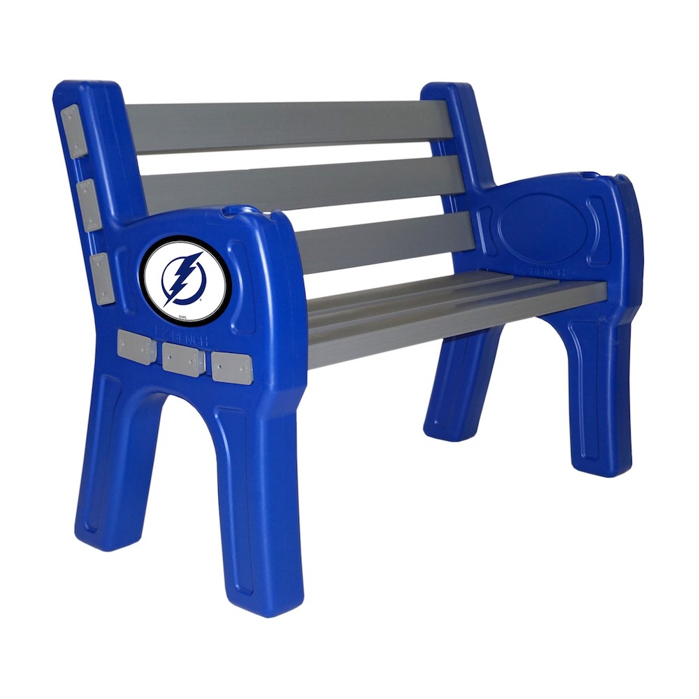 Tampa Bay Lightning Park Bench