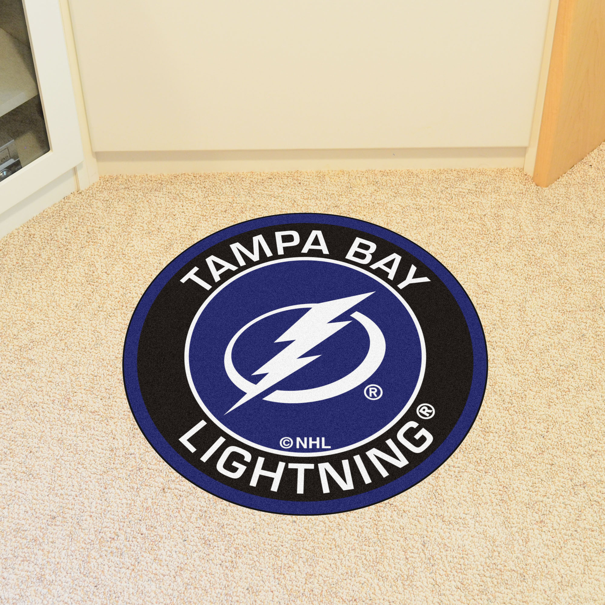 Tampa Bay Lightning Roundel Mat
