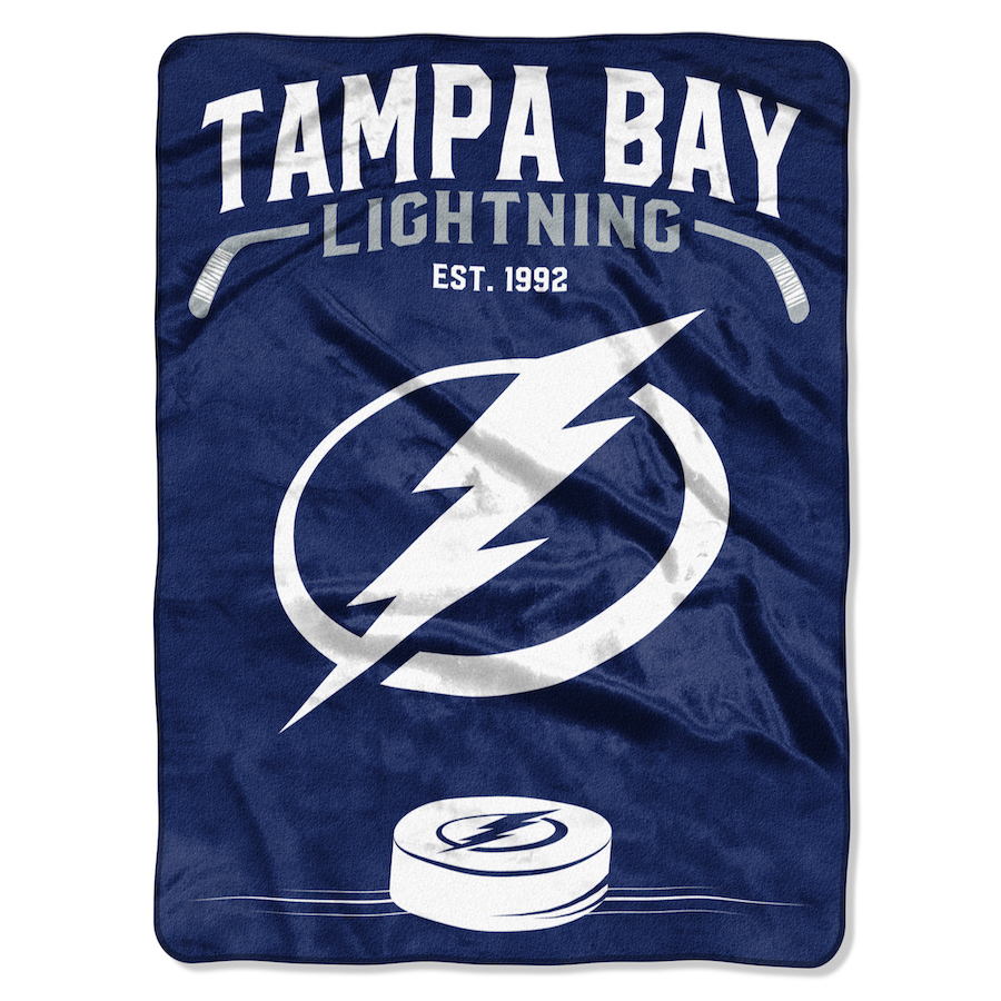 Tampa Bay Lightning Silk Touch Throw Blanket 60 x 80