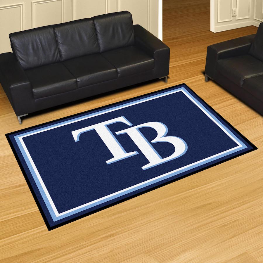 Tampa Bay Rays 5x8 Area Rug