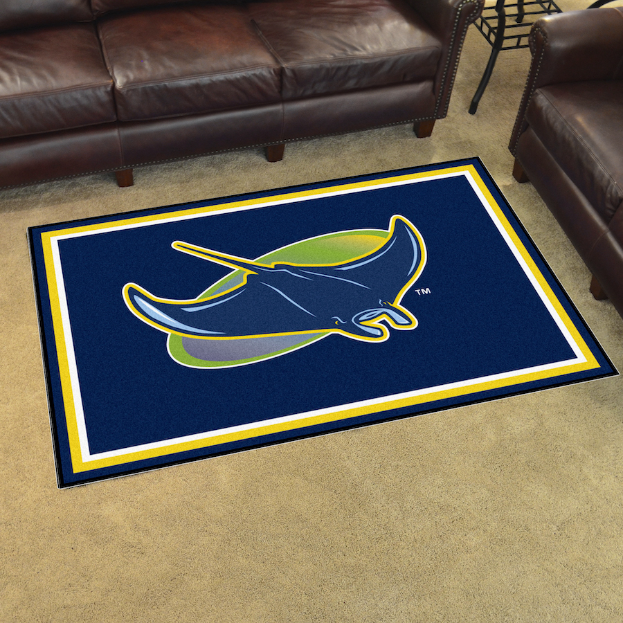 Tampa Bay Rays ALT LOGO 4x6 Area Rug