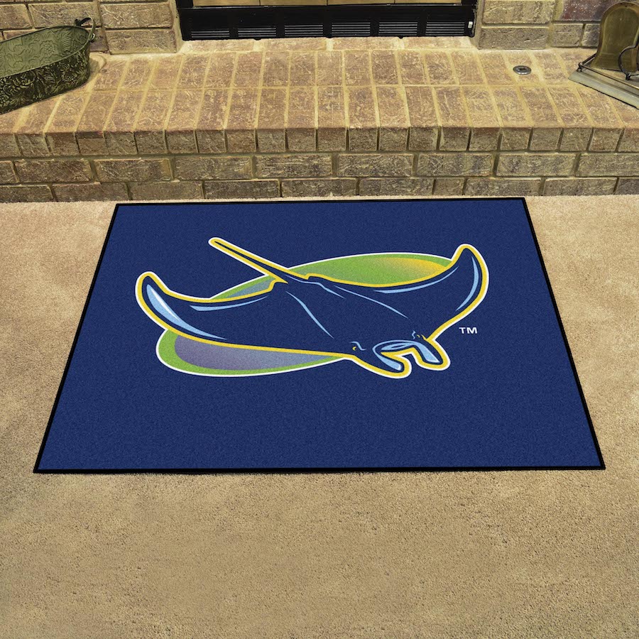 Tampa Bay Rays ALT LOGO ALL STAR 34 x 45 Floor Mat