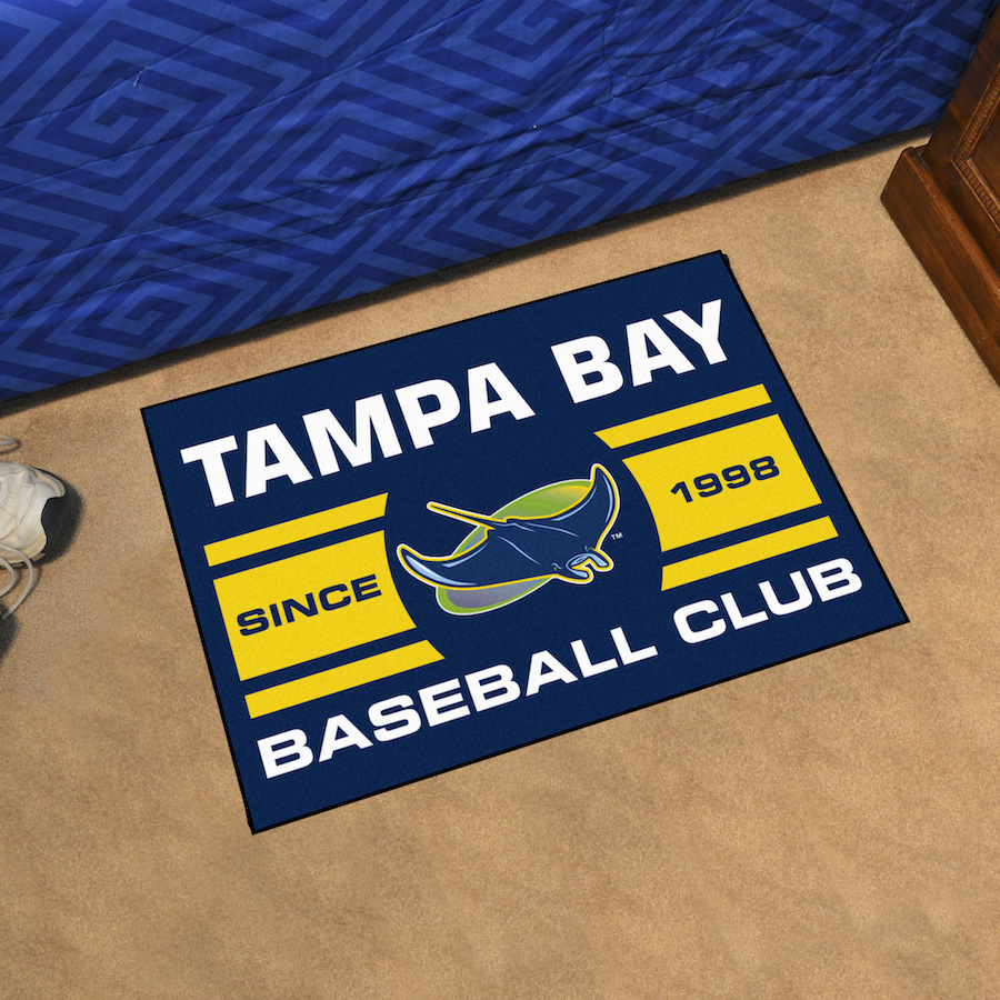 Tampa Bay Rays ALT LOGO UNIFORM Themed Floor Mat