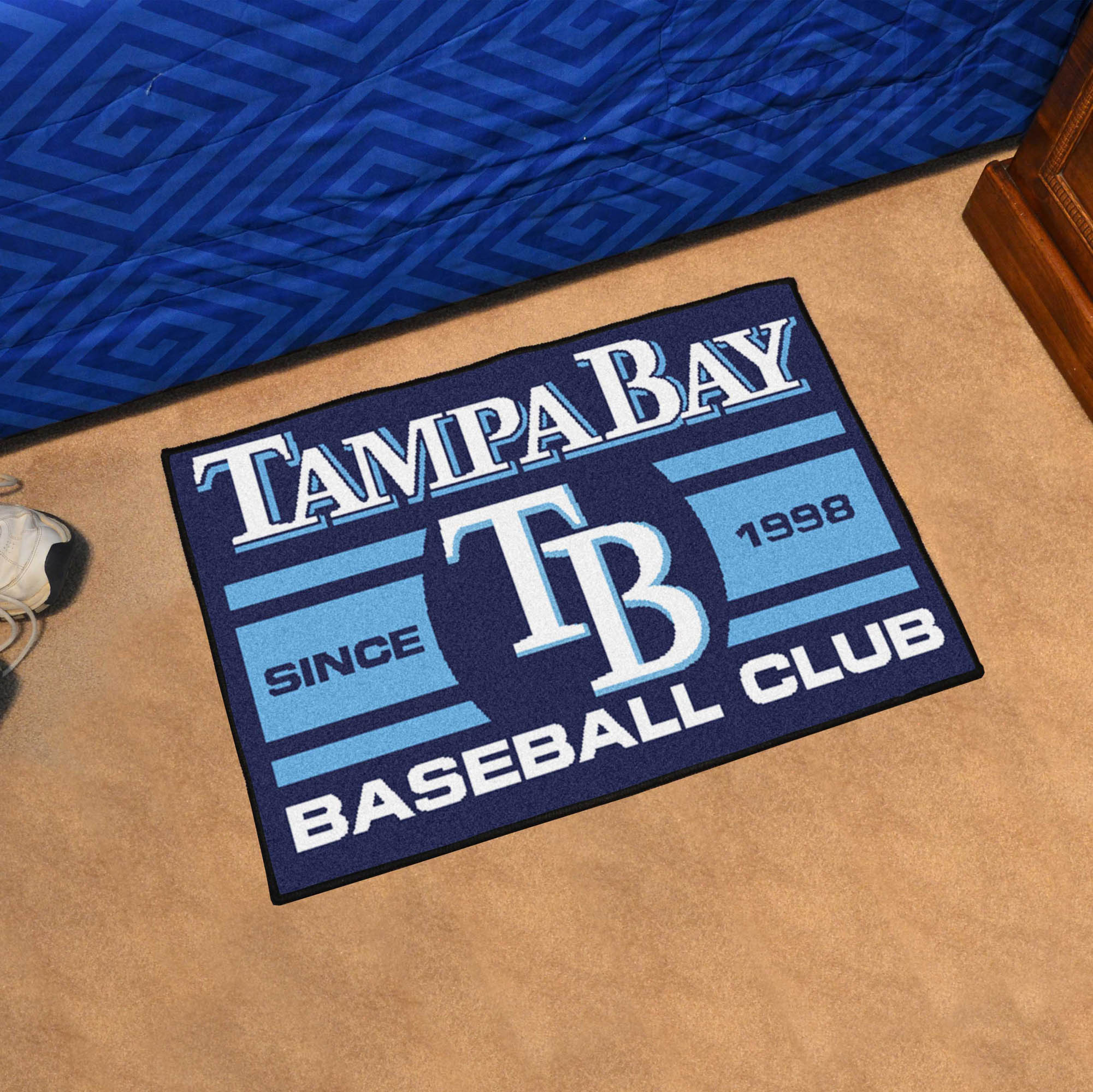 Tampa Bay Rays UNIFORM Themed Floor Mat