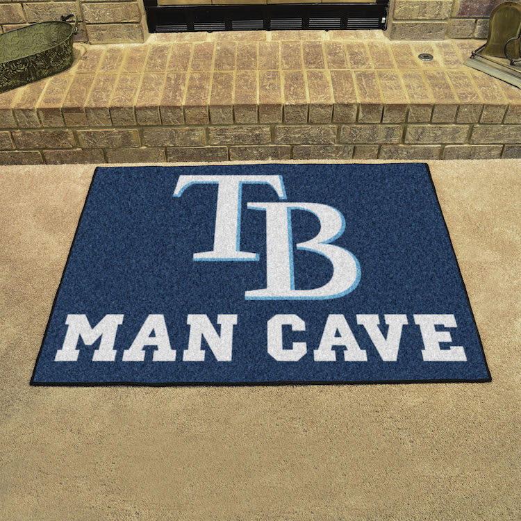 Tampa Bay Rays ALL STAR 34 x 45 MAN CAVE Floor Mat