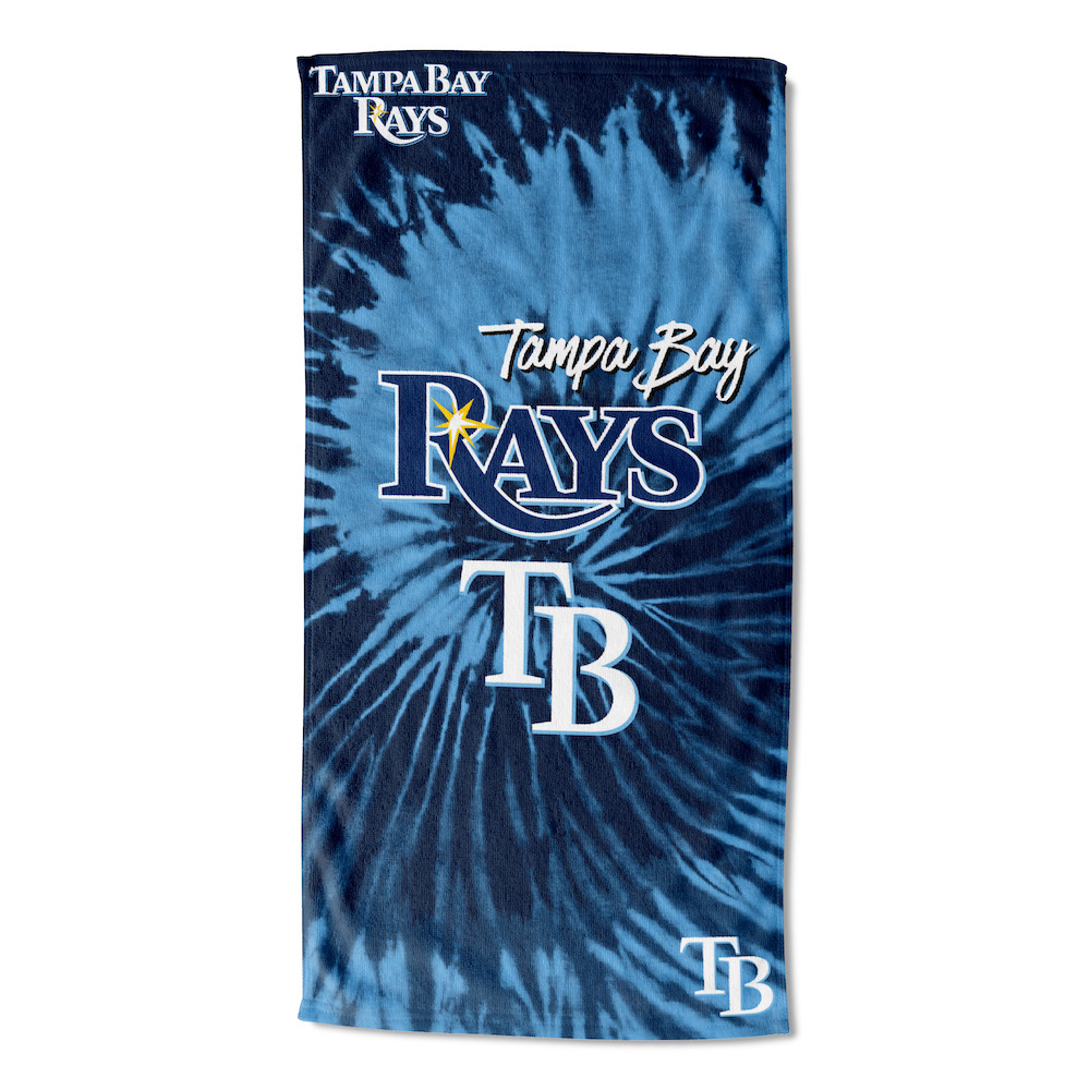 Tampa Bay Rays Pyschedelic 30x60 Beach Towel