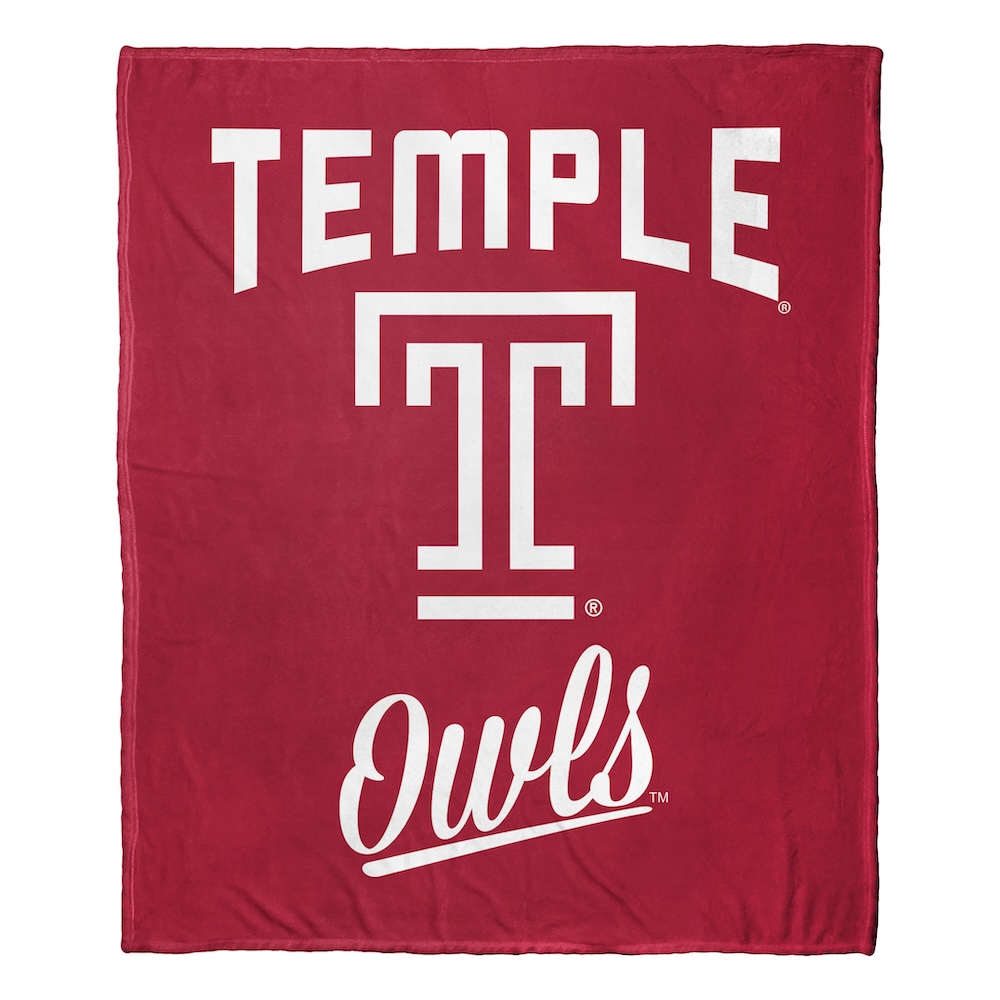Temple Owls ALUMNI Silk Touch Throw Blanket 50 x 60 inch