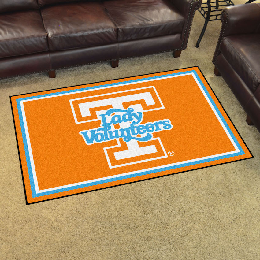 Tennessee Lady Vols 4x6 Area Rug