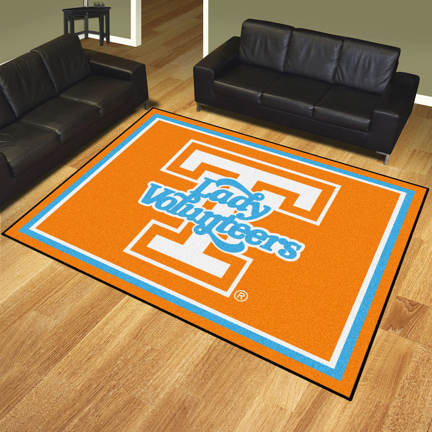 Tennessee Lady Vols Ultra Plush 8x10 Area Rug