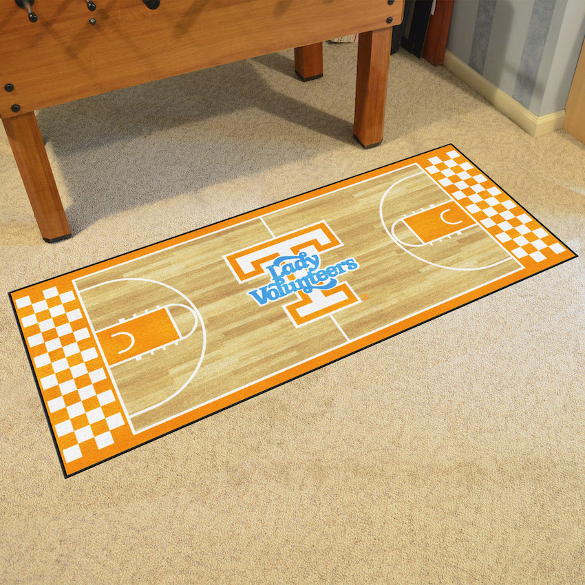 Tennessee Lady Vols 30 x 72 Basketball Court Carpet Runner