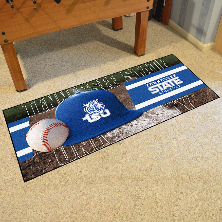 Tennessee State Tigers 30 x 72 Baseball Carpet Runner