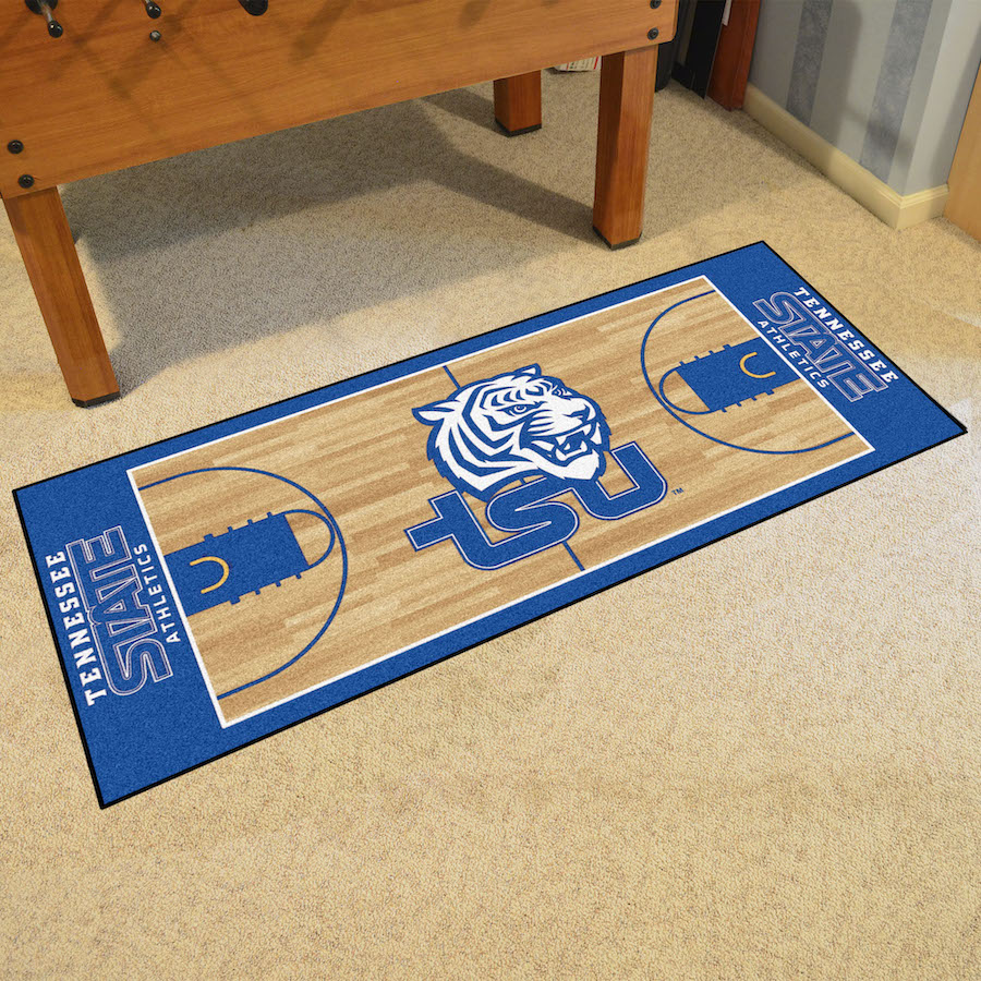 Tennessee State Tigers 30 x 72 Basketball Court Carpet Runner