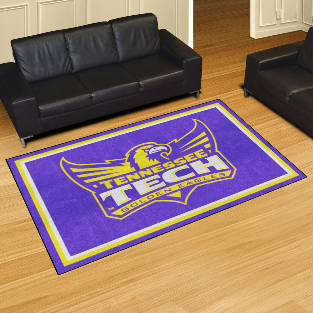 Tennessee Tech Golden Eagles 5x8 Area Rug - 2nd Logo