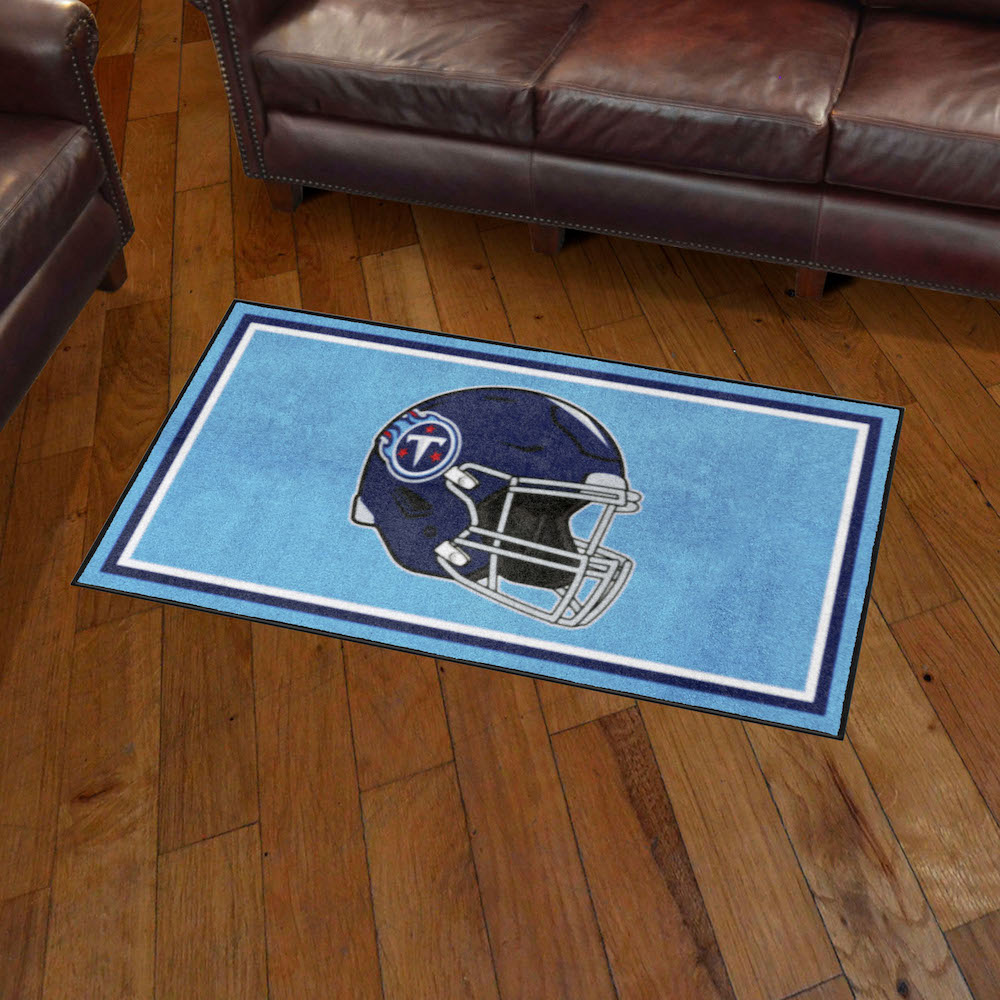 Tennessee Titans 3x5 Area Rug - Helmet Logo