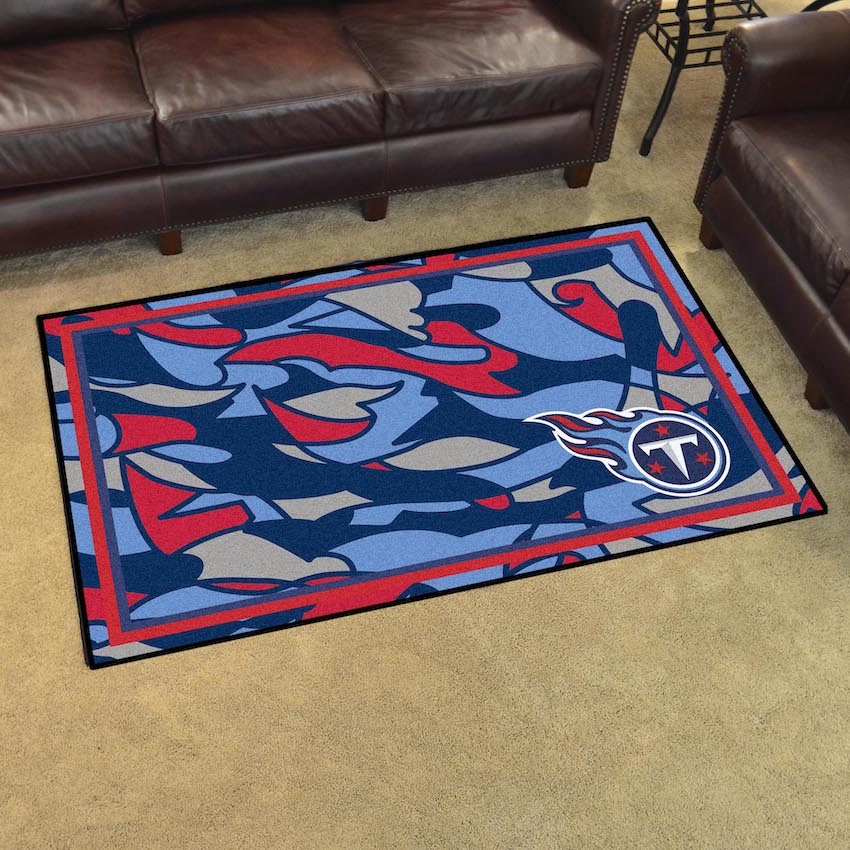 Tennessee Titans 4x6 Quick Snap Area Rug