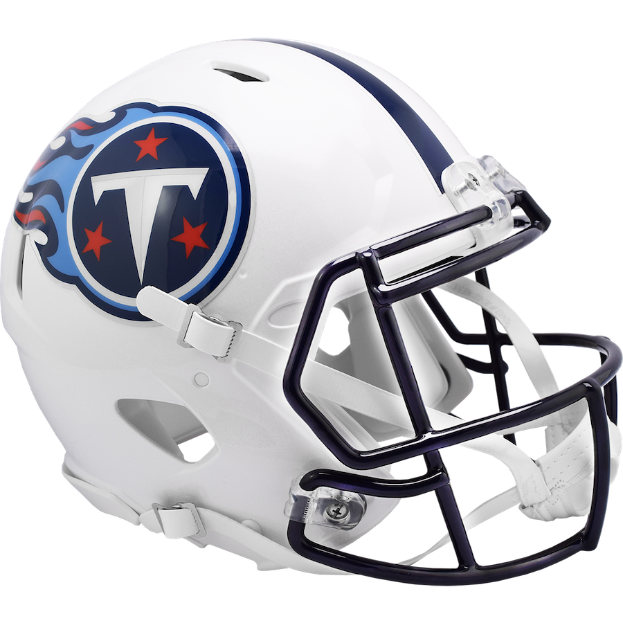 Tennessee Titans Authentic Speed THROWBACK Football Helmet 1999-2017