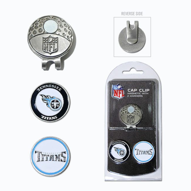 Tennessee Titans Hat Clip With 2 Ball Markers