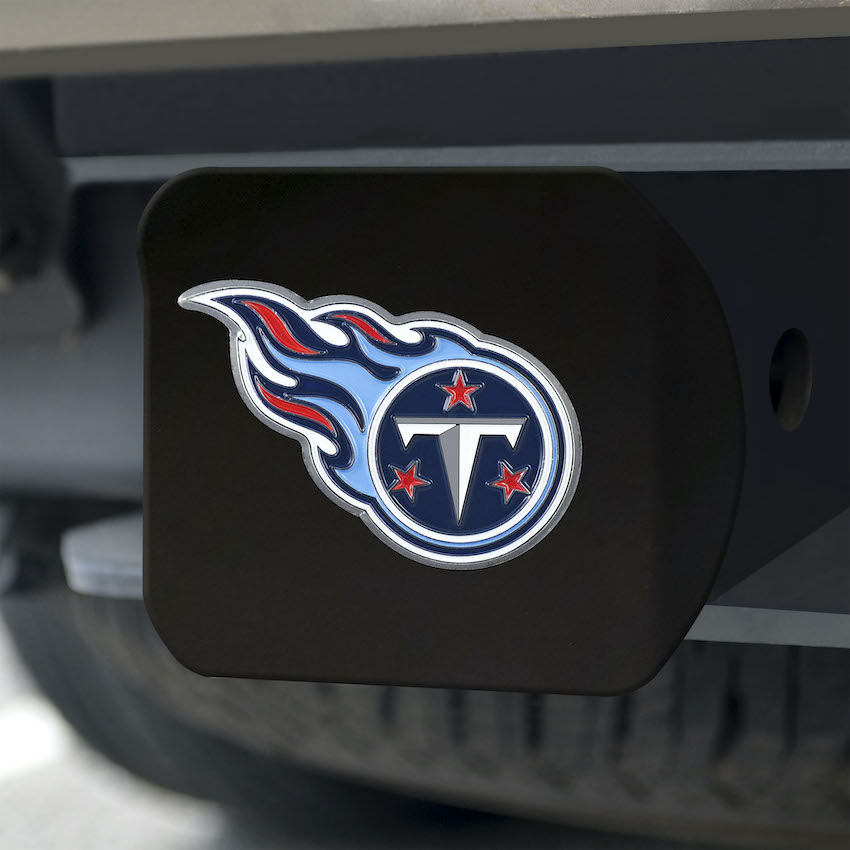 Tennessee Titans Black and Color Trailer Hitch Cover