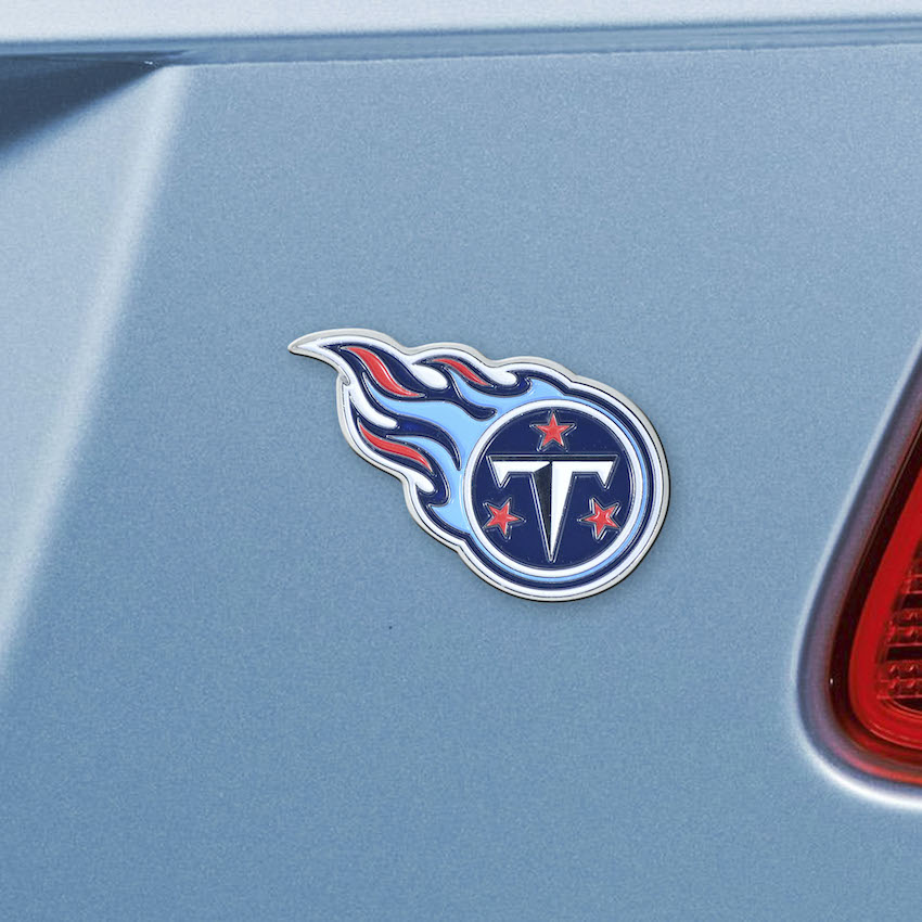 Tennessee Titans Color Metal Auto Emblem