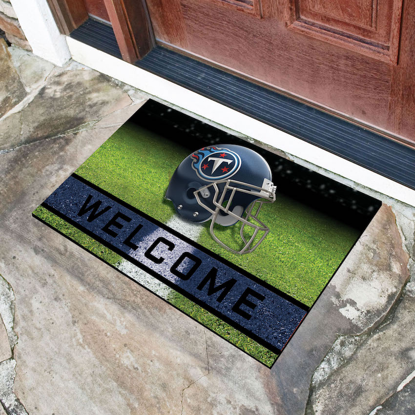 Tennessee Titans Recycled Crumb Rubber Door Mat