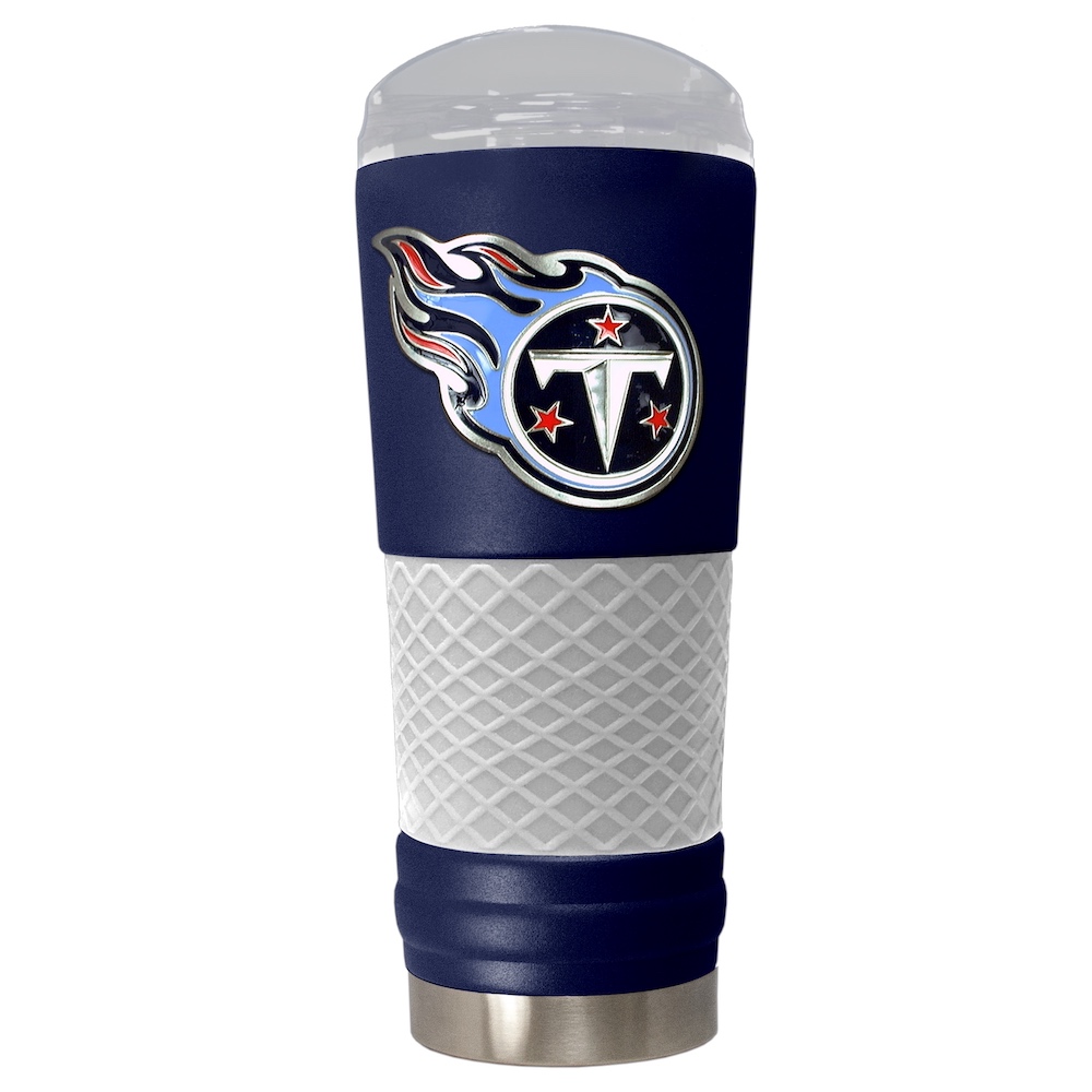 Tennessee Titans 24 oz DRAFT SERIES NFL Powder Coated Insulated Travel Tumbler