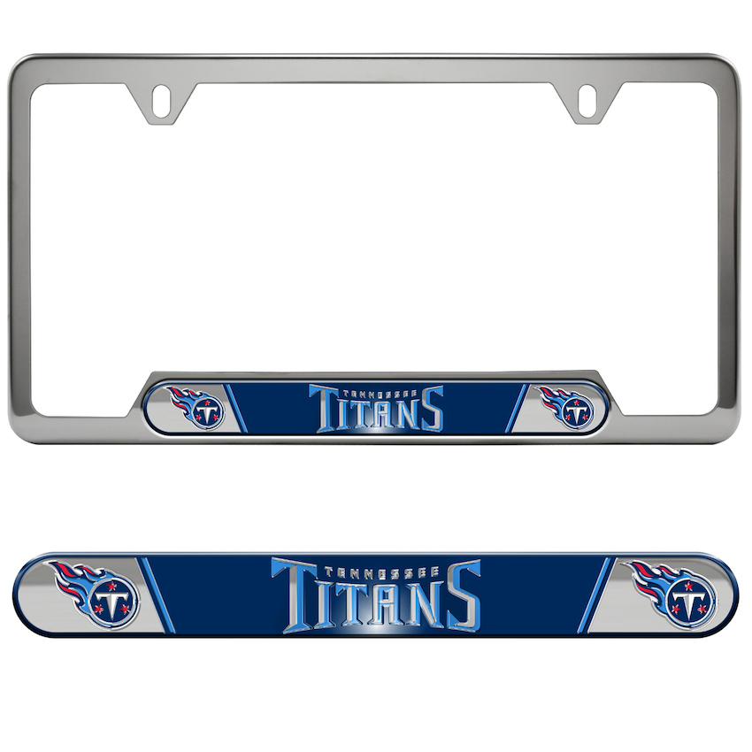 Tennessee Titans License Plate Frames, Titans Plate Covers