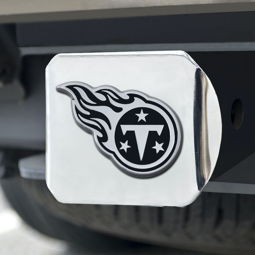 Tennessee Titans Chrome Trailer Hitch Cover