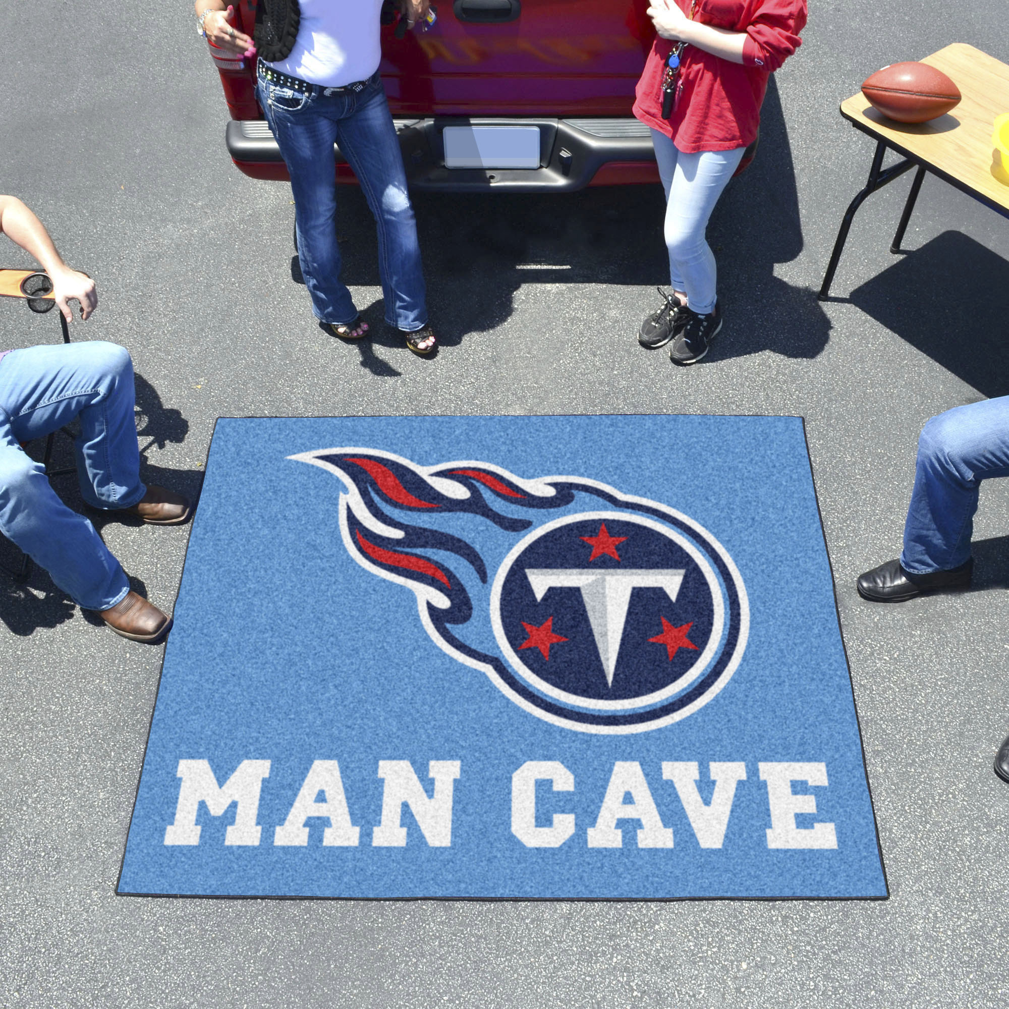 Tennessee Titans MAN CAVE TAILGATER 60 x 72 Rug