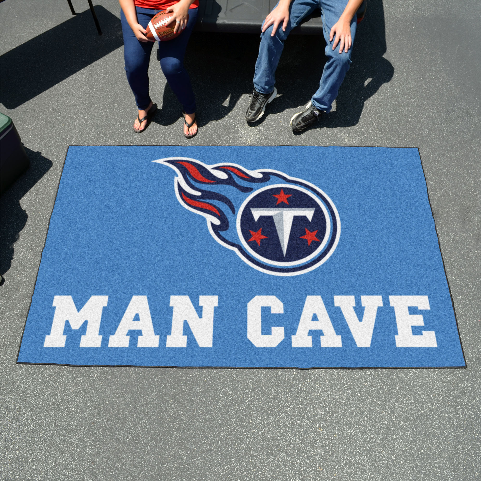 Tennessee Titans UTILI-MAT 60 x 96 MAN CAVE Rug