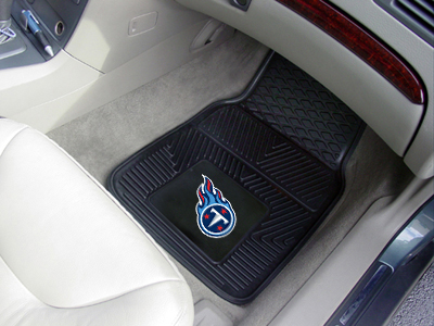 Tennessee Titans Car Floor Mats 18 x 27 Heavy Duty Vinyl Pair