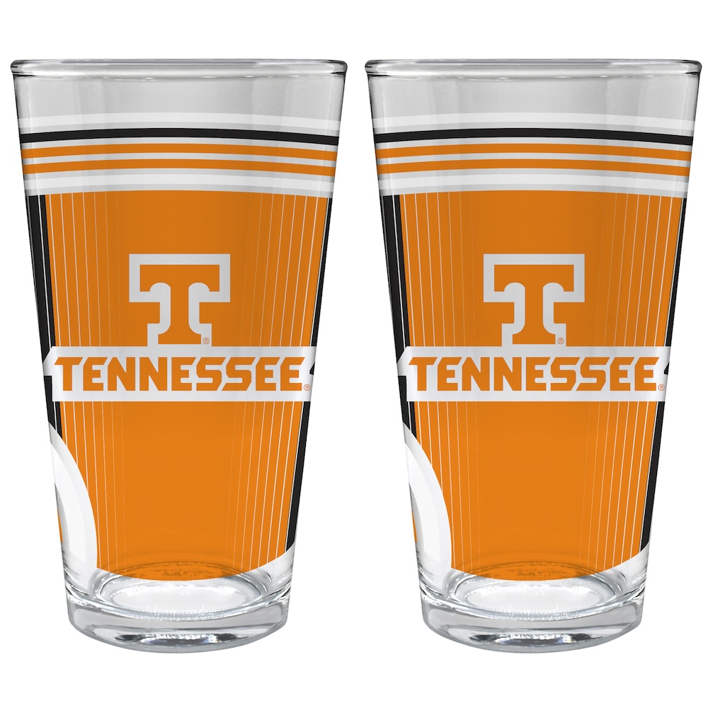 Tennessee Volunteers COOL VIBES 2 pc Pint Glass Set