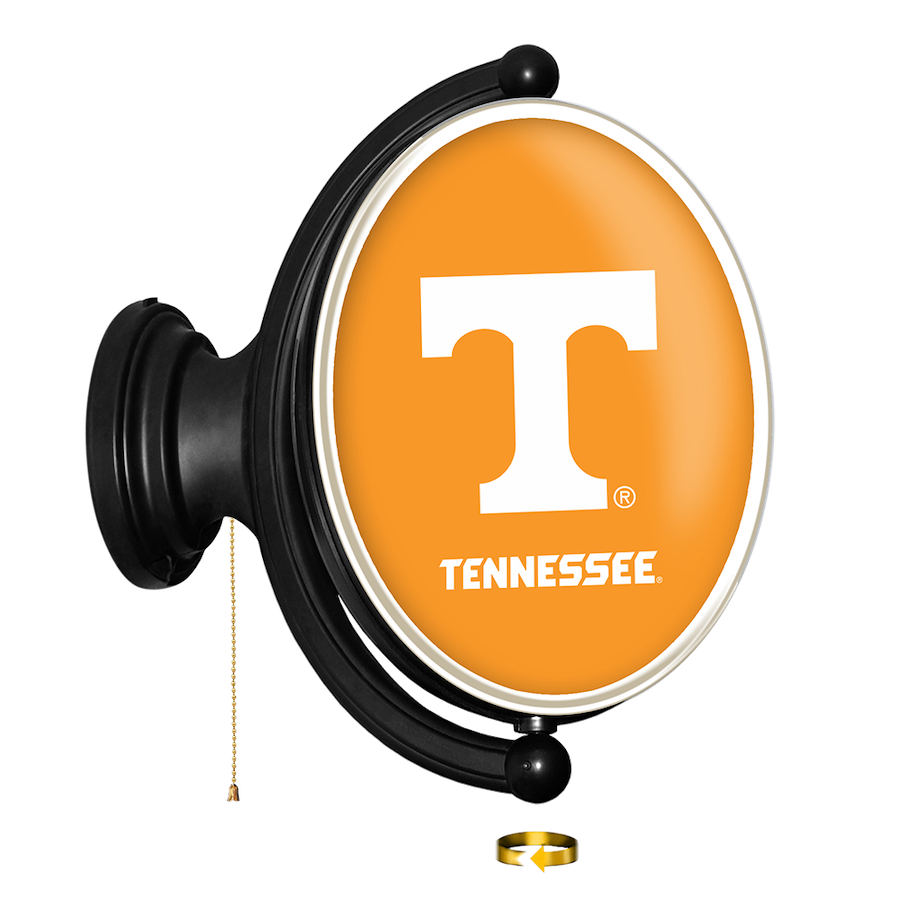 Tennessee Volunteers LED Rotating Wall Sign ~ OVAL