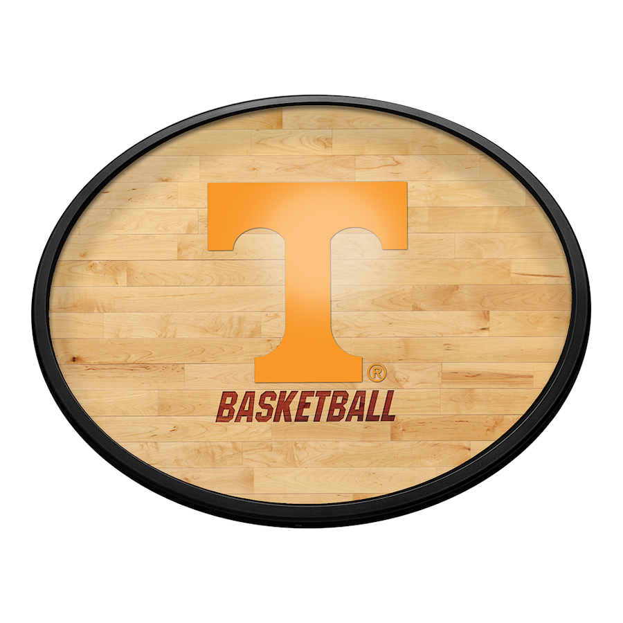 Tennessee Volunteers HARDWOOD Slimline LED Wall Sign ~ OVAL