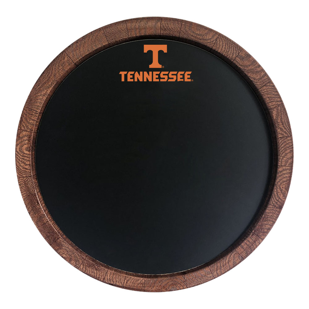 Tennessee Volunteers Chalkboard FAUX Barrel Top Sign