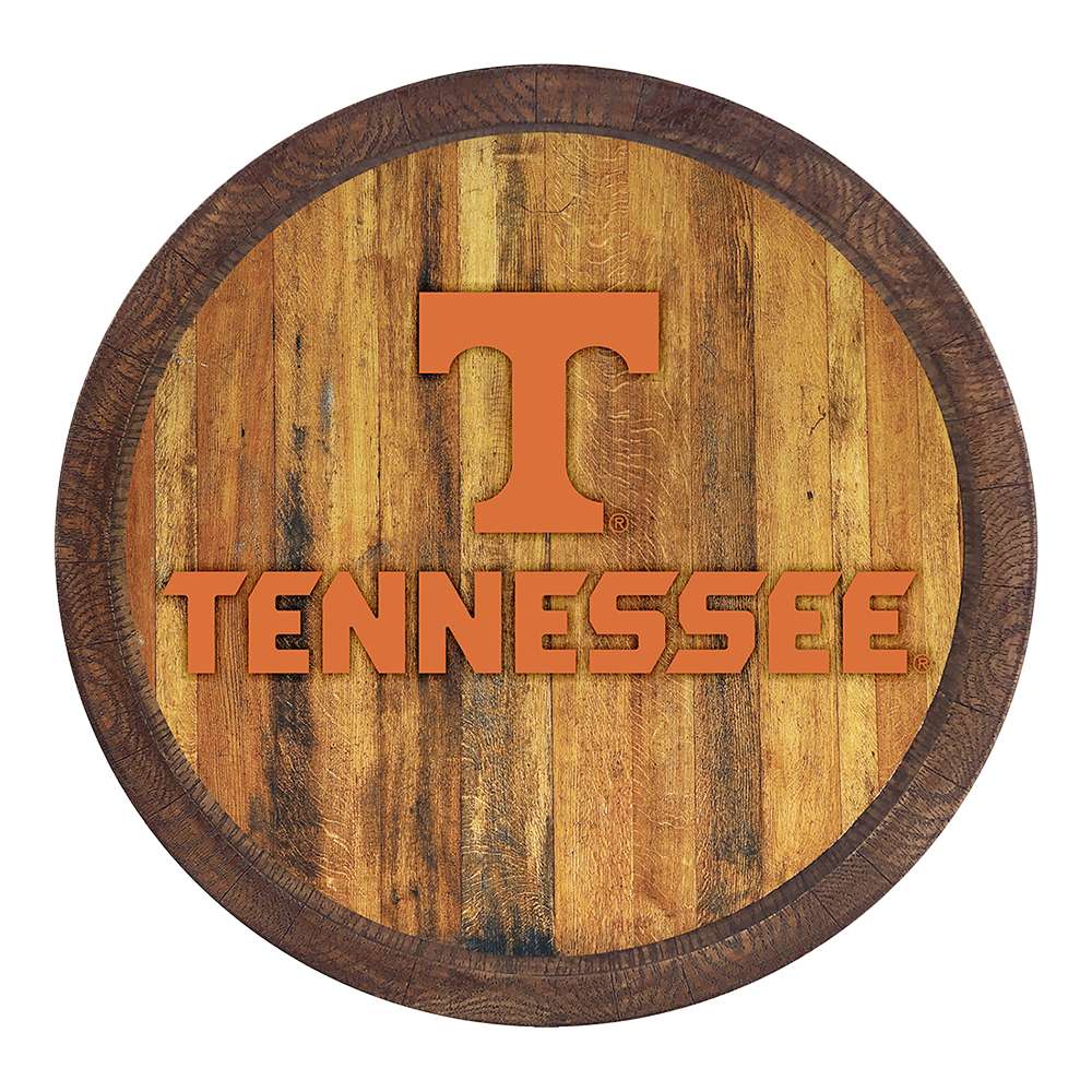 Tennessee Volunteers FAUX Barrel Top Sign