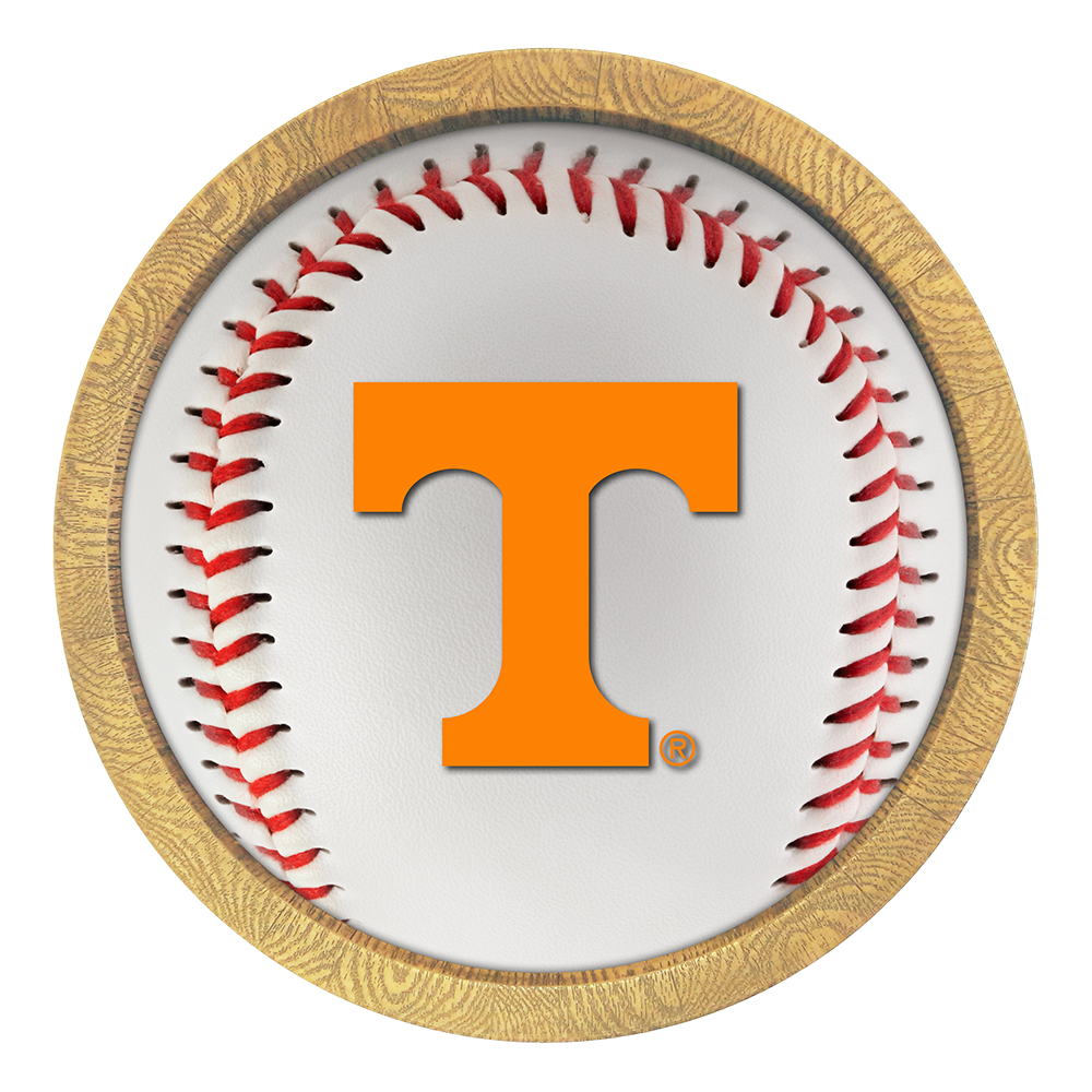 Tennessee Volunteers Baseball FAUX Barrel Top Sign