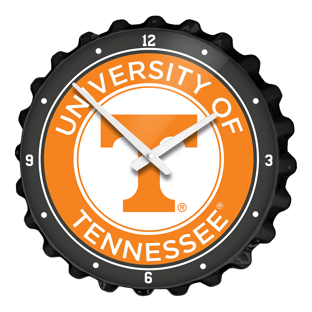 Tennessee Volunteers Bottle Cap Wall Clock