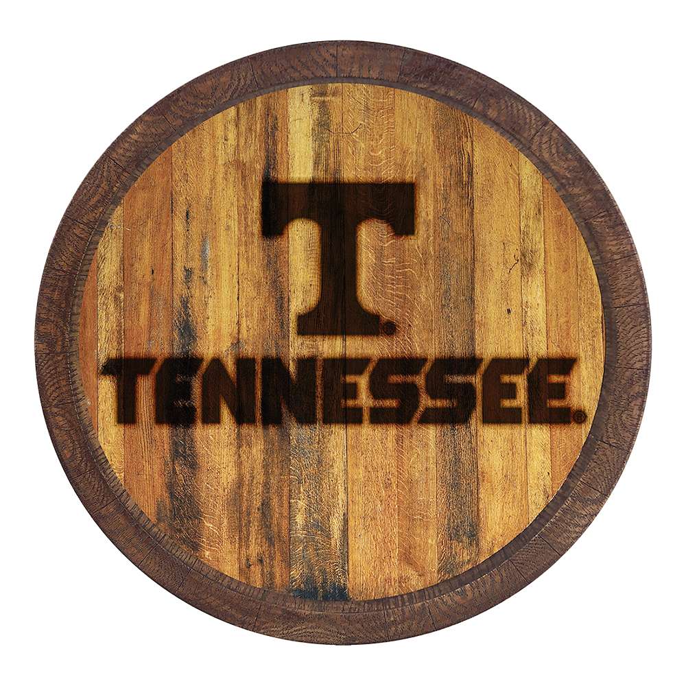 Tennessee Volunteers Branded FAUX Barrel Top Sign