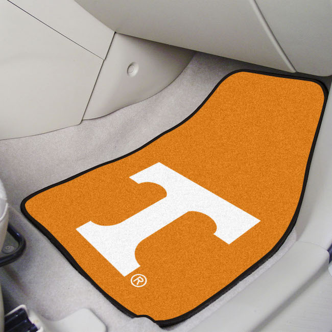 Tennessee Volunteers Car Floor Mats 18 x 27 Carpeted-Pair