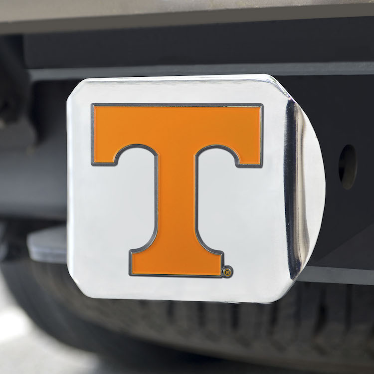 Tennessee Volunteers Color Chrome Trailer Hitch Cover