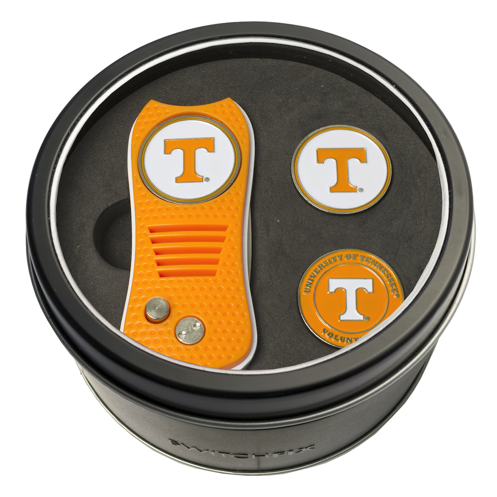 Tennessee Volunteers Switchblade Divot Tool and 2 Ball Marker Gift Pack