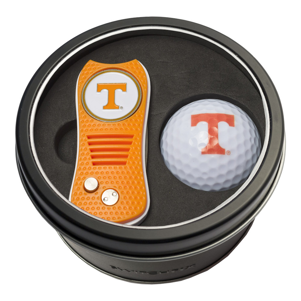 Tennessee Volunteers Switchblade Divot Tool and Golf Ball Gift Pack