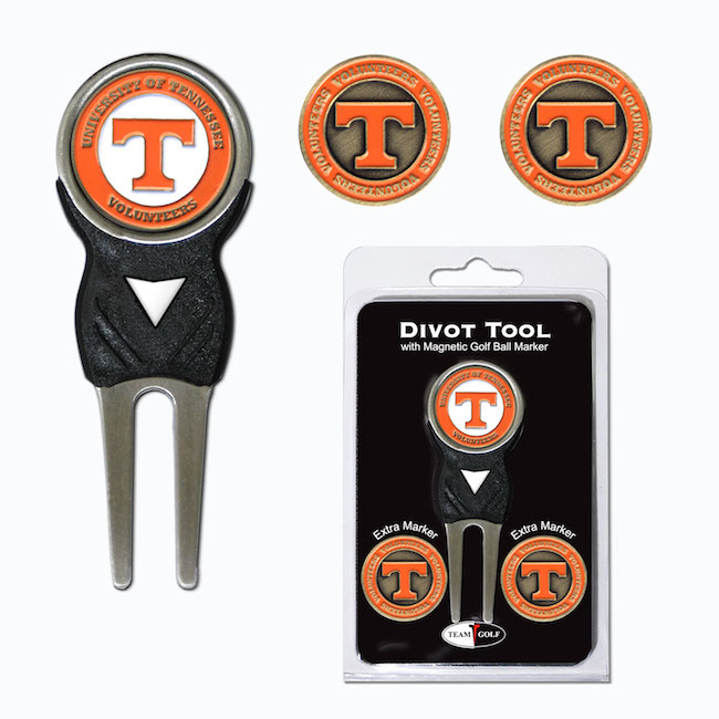 Tennessee Volunteers 3 Marker Signature Divot Tool Pack