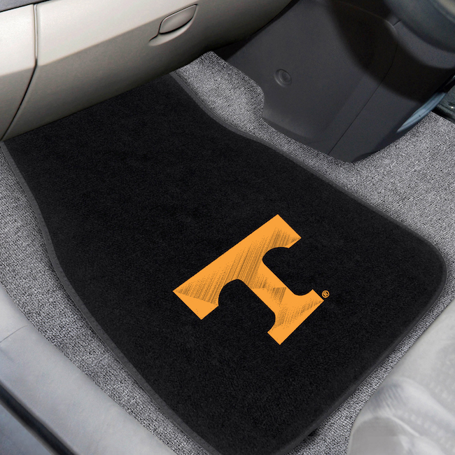Tennessee Volunteers Car Floor Mats 17 x 26 Embroidered Pair