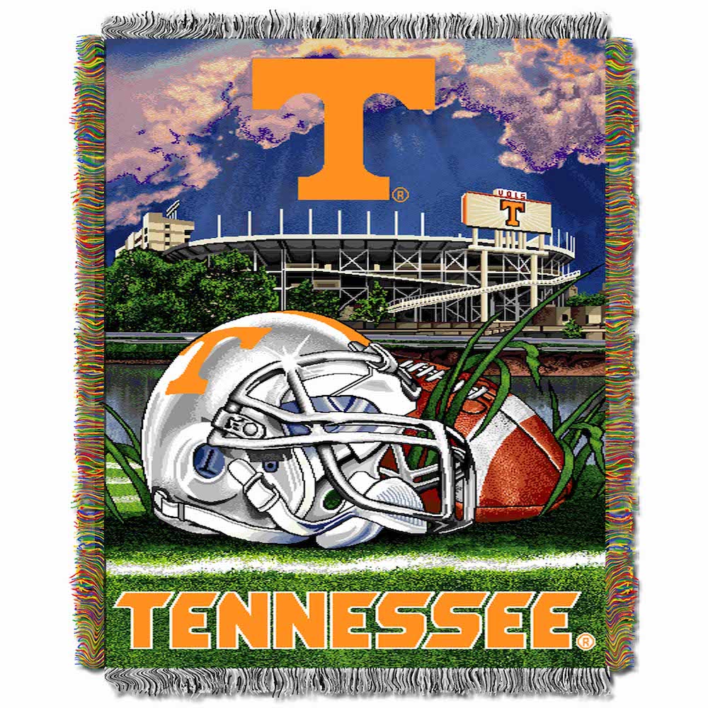 Tennessee Volunteers Home Field Advantage Series Tapestry Blanket 48 x 60