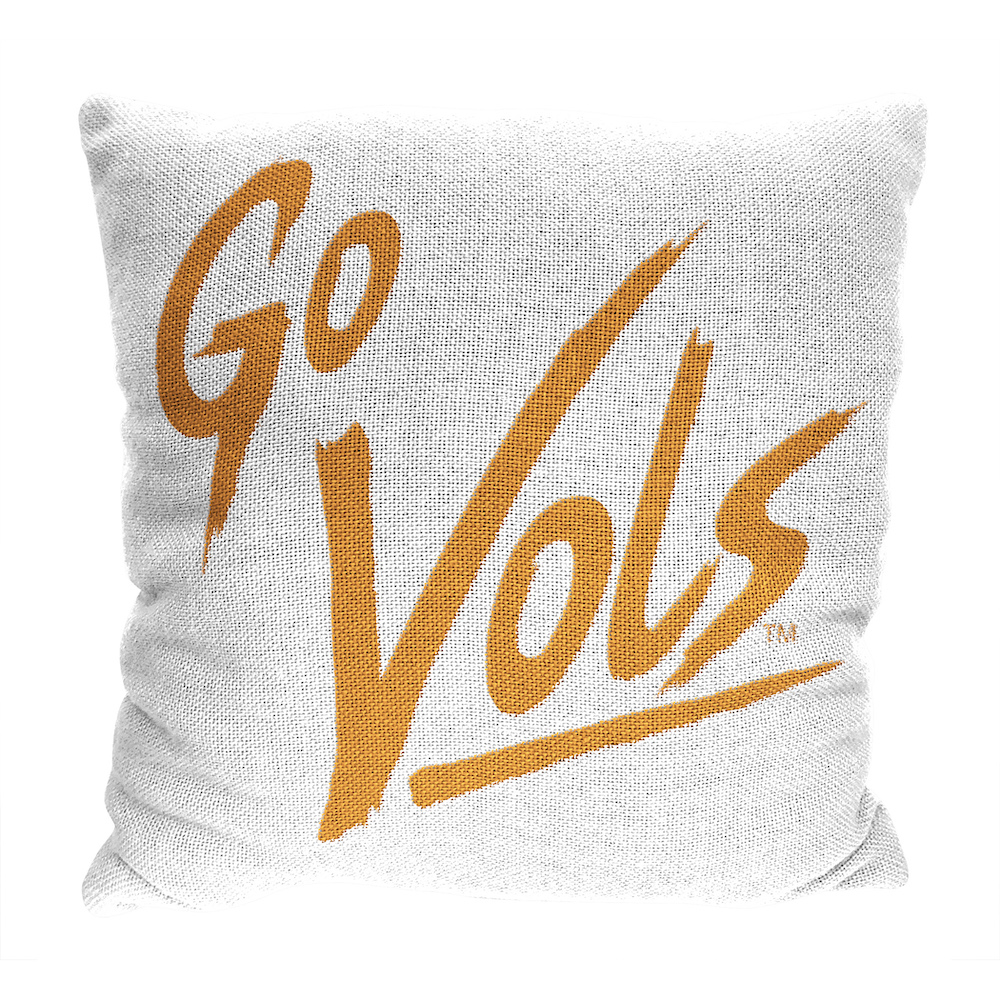 Tennessee Volunteers Double Sided INVERT Woven Pillow