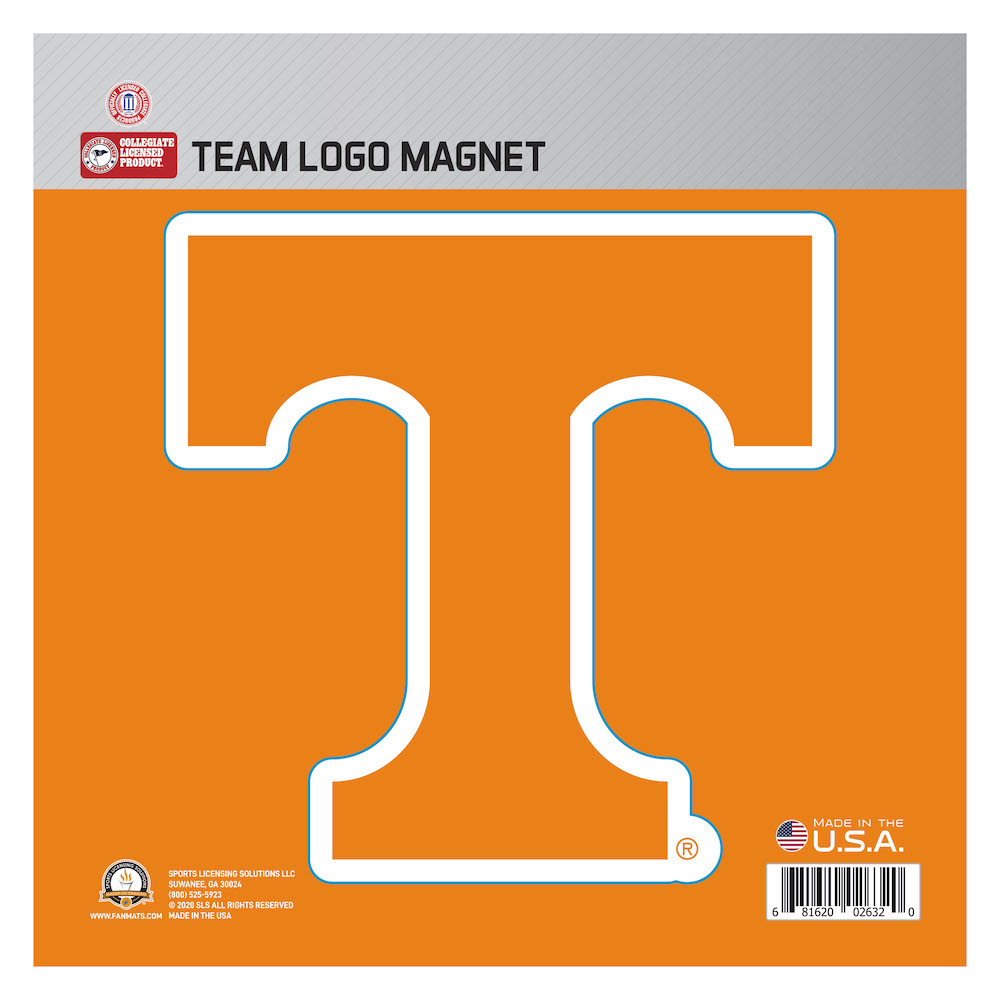 Tennessee Volunteers Large Team Logo Magnet - Indoor Outdoor